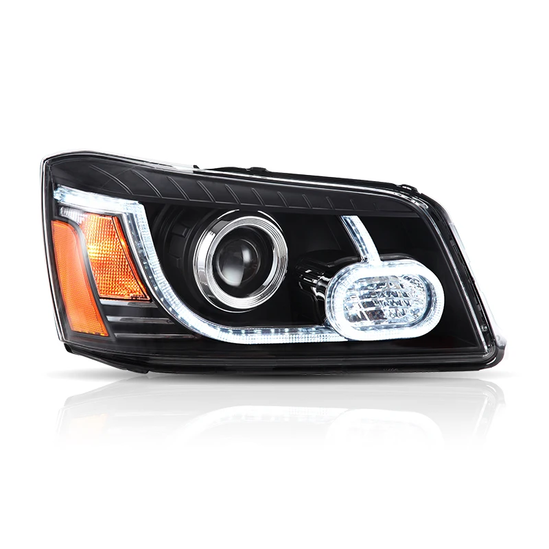 FDS Factory Full LED Автомобильные фары в сборе для Toyota Highlander 2001-2007 Последовательный