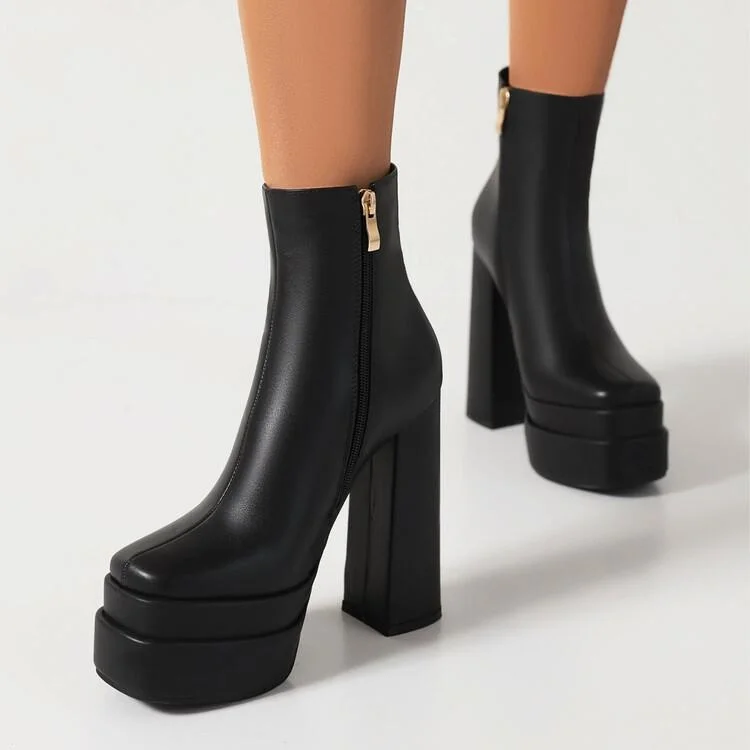 

Новинка 2022, красивые женские маленькие ботинки с юбкой, в осенне-зимнем стиле 2022, облегающие черные короткие женские ботинки на очень высоко...