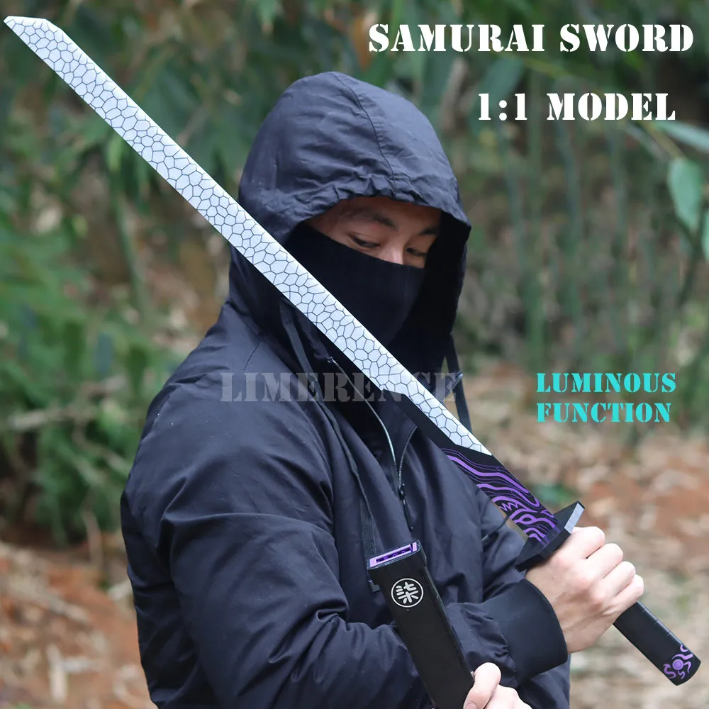 

Новый конструктор MOC самурайский меч, Модель 1:1, косплей, ниндзя, искусственный японский аниме, ножи, кирпичи, игрушки для взрослых и детей