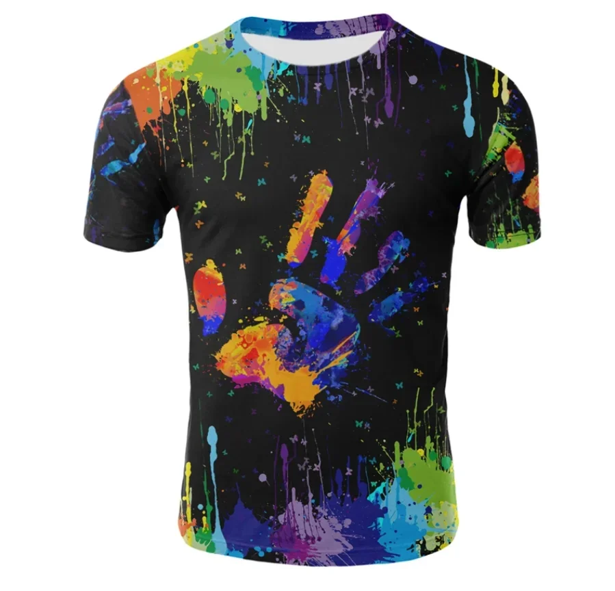 Рисунок 5 - Футболка мужская с 3D-принтом «глаза Бога»