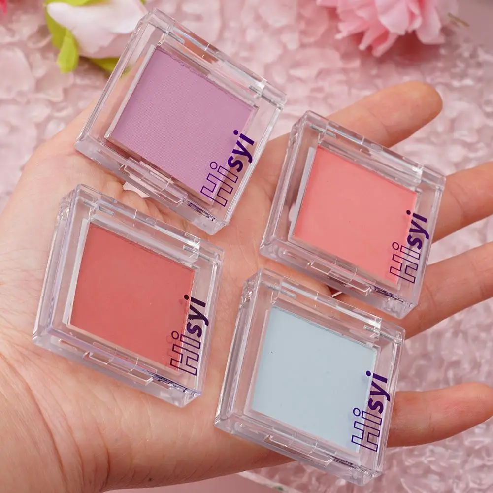 

Monochrome Blush Rouge Lift Matte Nude Makeup Natural Repair Eyeshadow Three-dimensional Good Makeup Complexion Highlighter D6N5