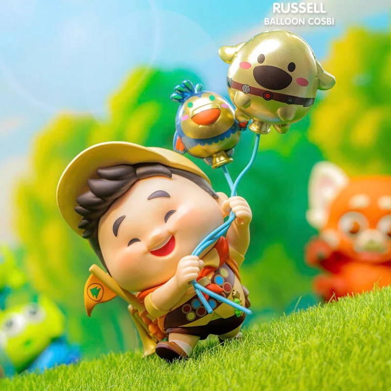 Фото Коллекционные мини-фигурки Hot Toys Utn Pixar Balloon Series Cosbi Blind Box: Инопланетянин из «Истории игрушек» и Джой из «Головоломки» — декор для рабочего стола №2