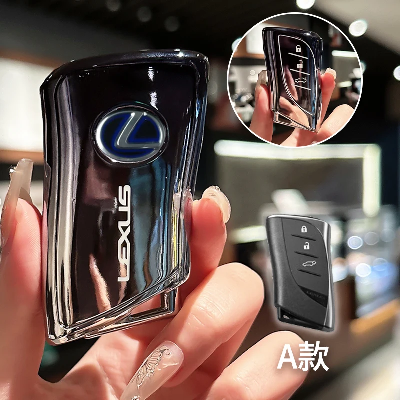 

Чехол из ТПУ для автомобильного дистанционного ключа для Lexus NX ES UX US RC LX IS 250h RX 350h LS 450h 260h 300h LM500H UX200 LM350H Автоаксессуары