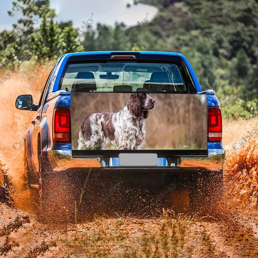 Наклейки на автомобиль Springer Spaniel виниловые аксессуары для модификации заднего