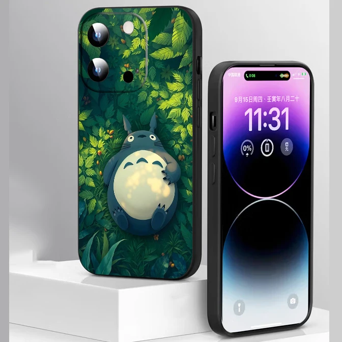 F5 T-Totoros Soft Silicone Case for Samsung Galaxy A10 A10s A20 A30 A20S A40S A50 A50S A70 A81 A82 A91 Caver