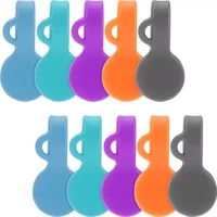 6 pcs magnetic cable clips magnetic cable organizers twist ties cords winder usb cable manager bookmark clips 6 colors