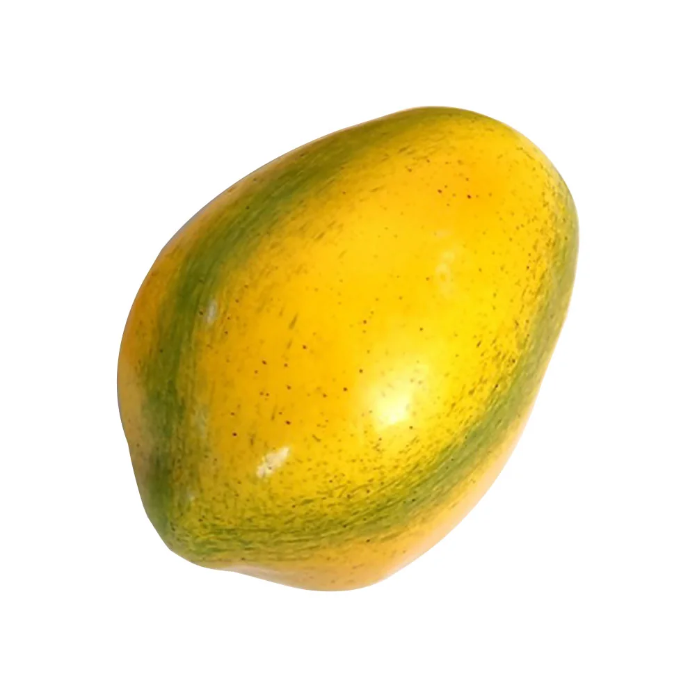

Fruit Papaya Artificial Model Fake Realistic Simulation Props Vegetables Fooddecorative Display Imitation Decorations Prop Mini
