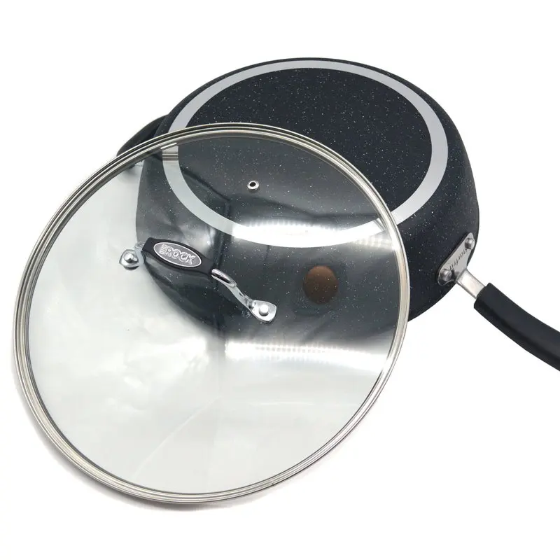 

030907-004-0000 12 in Deep Fry Pan with Lid and Bakelite Handle, Metal