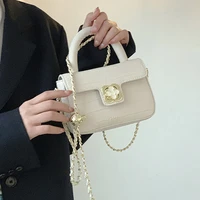 chain stone oattern shoulder womens bag 2022 trend luxury designer crossbody bags for women small flap fashion ladies handbags