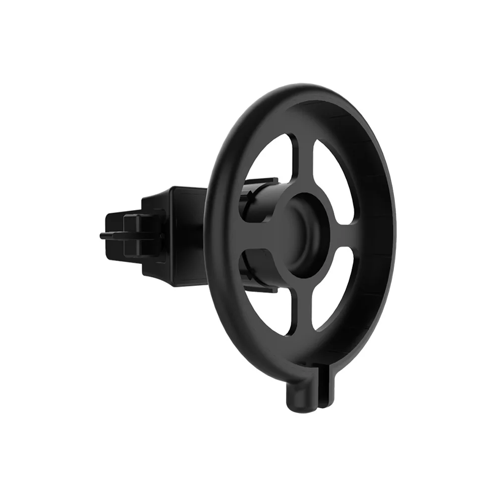 

Car Mount Phone Holder 360° Rotatable Stand 1pcs 7.0*4.5cm Black Brand New Silicone+ABS Charger Car Mount Charging