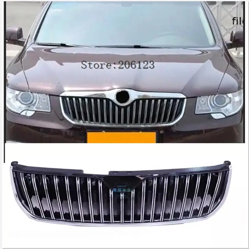 Фото Защитная решетка в сборе для Skoda Superb 2009, 2010, 2011, 2012, 2013 №1