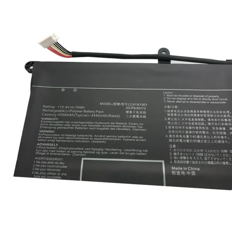 Оптовая продажа новая оригинальная батарея для ноутбука C41N1901 ASUS ZenBook Duo UX481FA UX481FL