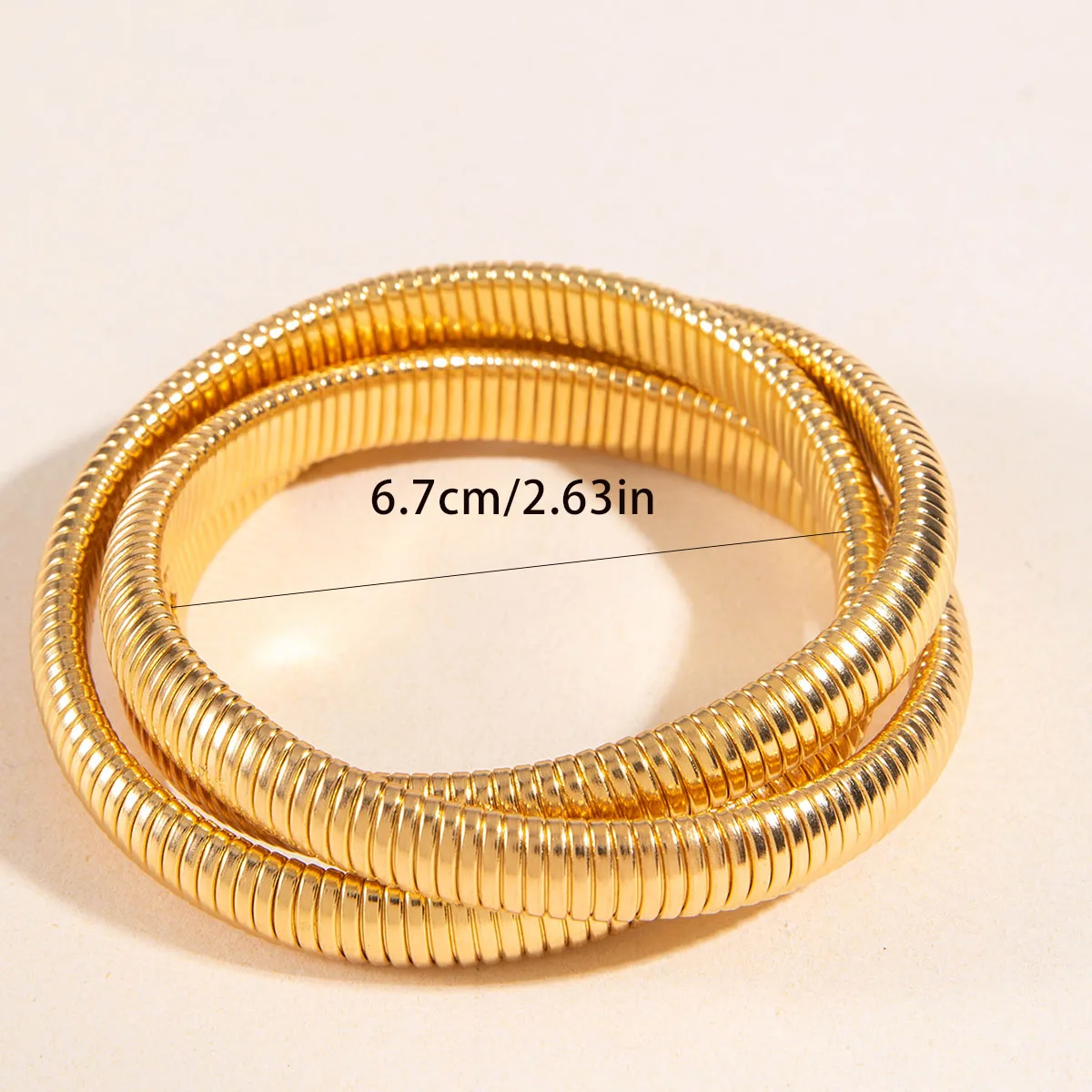 Tocona 2024 новый модный многоэтажный браслет в форме змеи для женщин индивидуальный