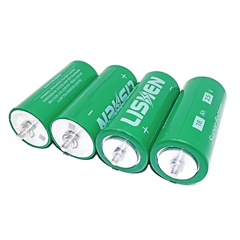 4 шт. новый оригинальный литий-титанатный аккумулятор 2 5 в 18 Ач 16000 мАч LTO элементы