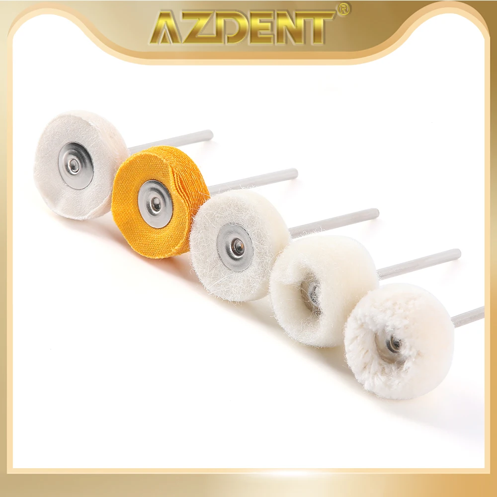 Зубная шлифовальная щетка AZDENT 10 шт./упаковка полировальная для зубов HP 2 35 мм