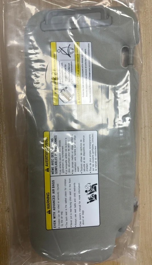 Серый солнцезащитный козырек с подсветкой для Nissan Murano 2009 2010 2011 2012 2013 2014 OEM 96401-1AA1B