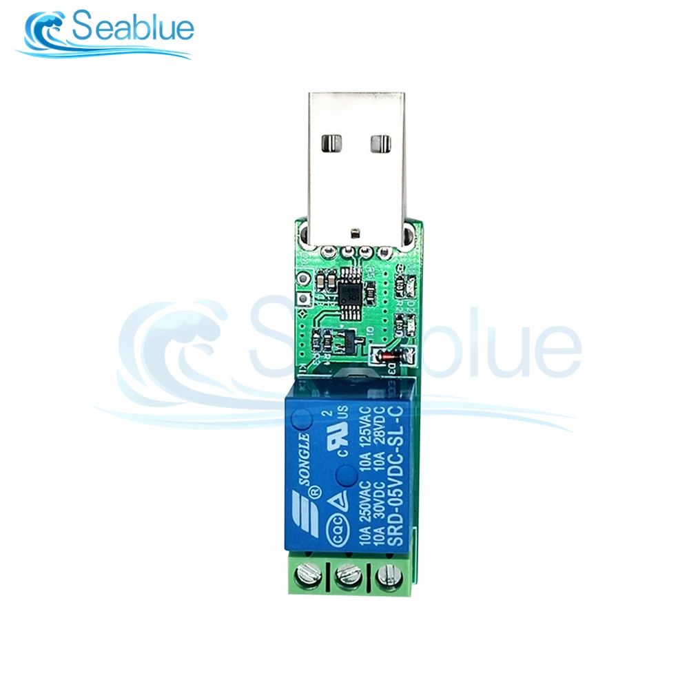 

1/2/4 канальный модуль реле Micro USB 5 в HID без привода может управлять включением и выключением реле на компьютере с боковой защитой