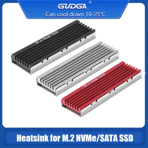 M.2 SSD NVMe теплоотвод радиатор M2 2280 SSD жесткий диск алюминиевый радиатор с термоподставкой для настольного ПК PCIe SATA M2 SSD 2280