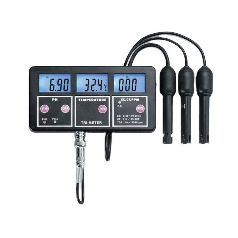 

Digital water ph/ec/temp test meter PH/TEM/EC/CF/TDS /ORP
