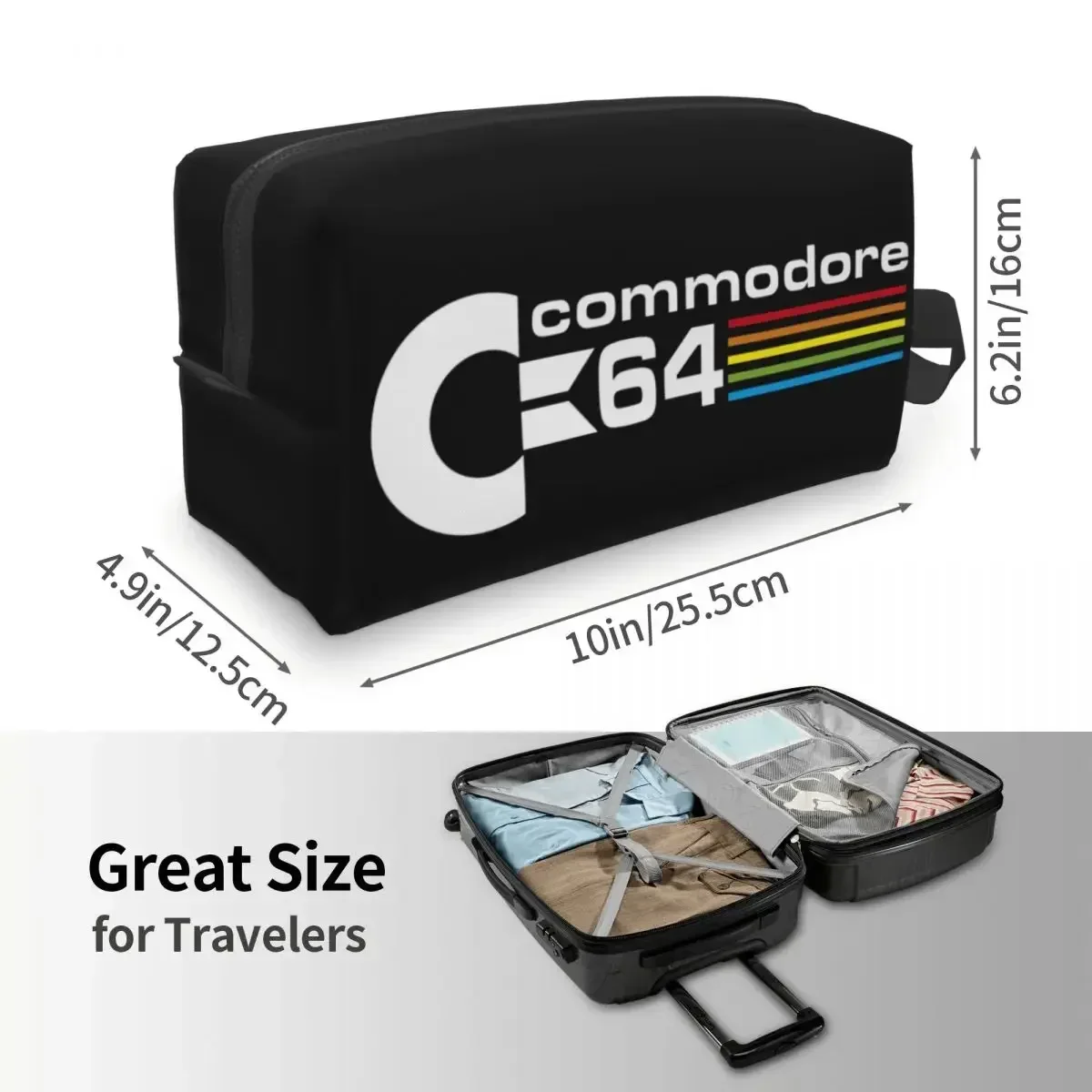 Модная дорожная сумка для туалетных принадлежностей 64-го цвета женщин C64 подруга