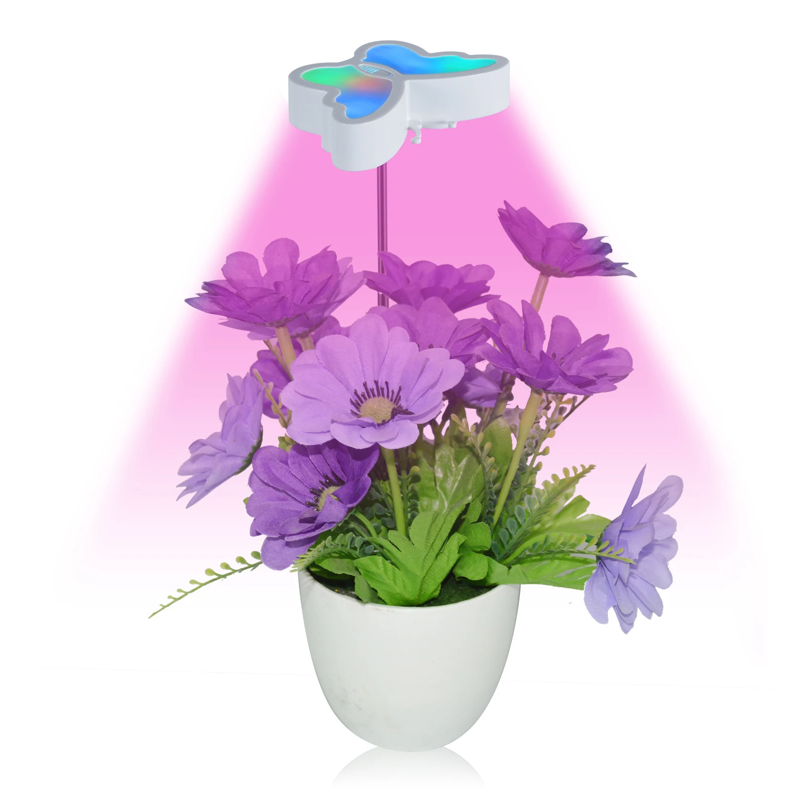 Cycle Timing Single Head Plant Lamp Full Spectrum Fleshy Fill Lights 350lm