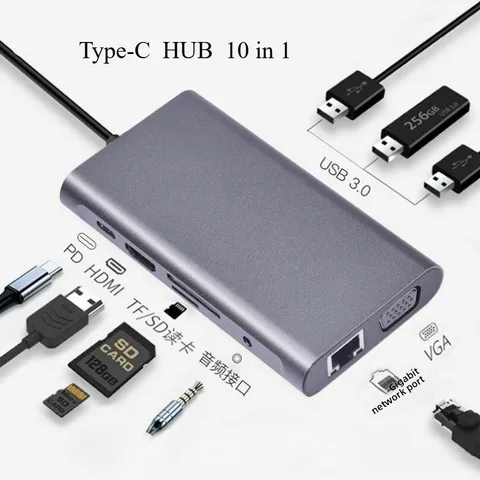 Hwansan USB-док-станция Type-C Hub3.0