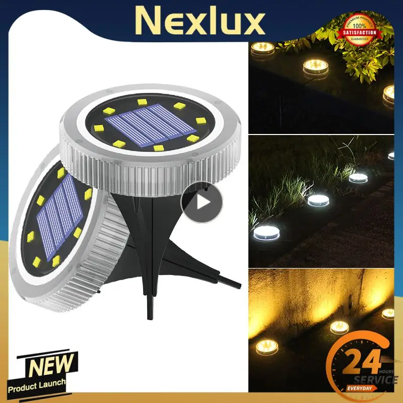 

Solar Floor Lamp High Quality For Outdoor Ground Buried Solar Lights Easy To Install Waterproof Buried Yard Spot Landscape Led