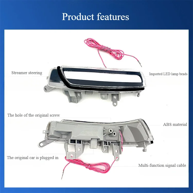 Для модификации зеркала заднего вида Toyota KGJ10 ходовые огни указатели поворота