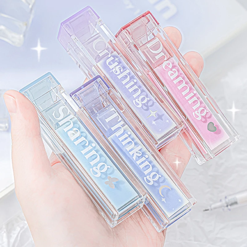 

120Sheets Memo Pad Ins Simplicity Creative Gradient Color Sticky Notes With Storage Boxes Cute Butterfly Moon Love Mini Stickers