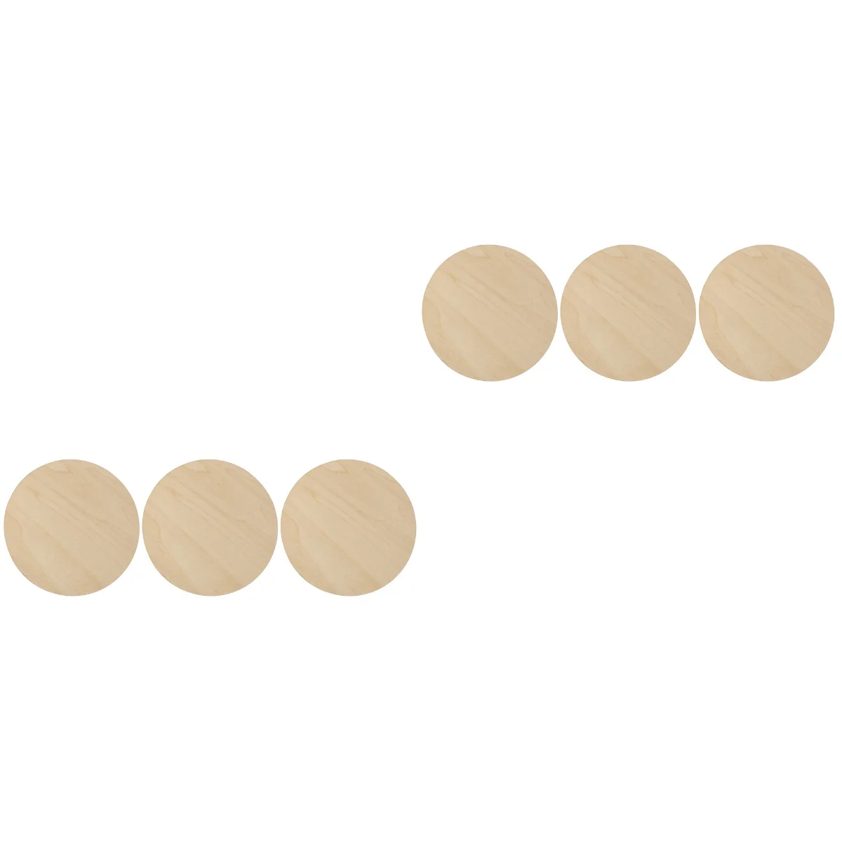 

Wood Wooden Slices Unfinished Circles Rounddiy Blank Discs Painting Chips Drawing Coasters Crafts Hanger Door Cutouts Boards