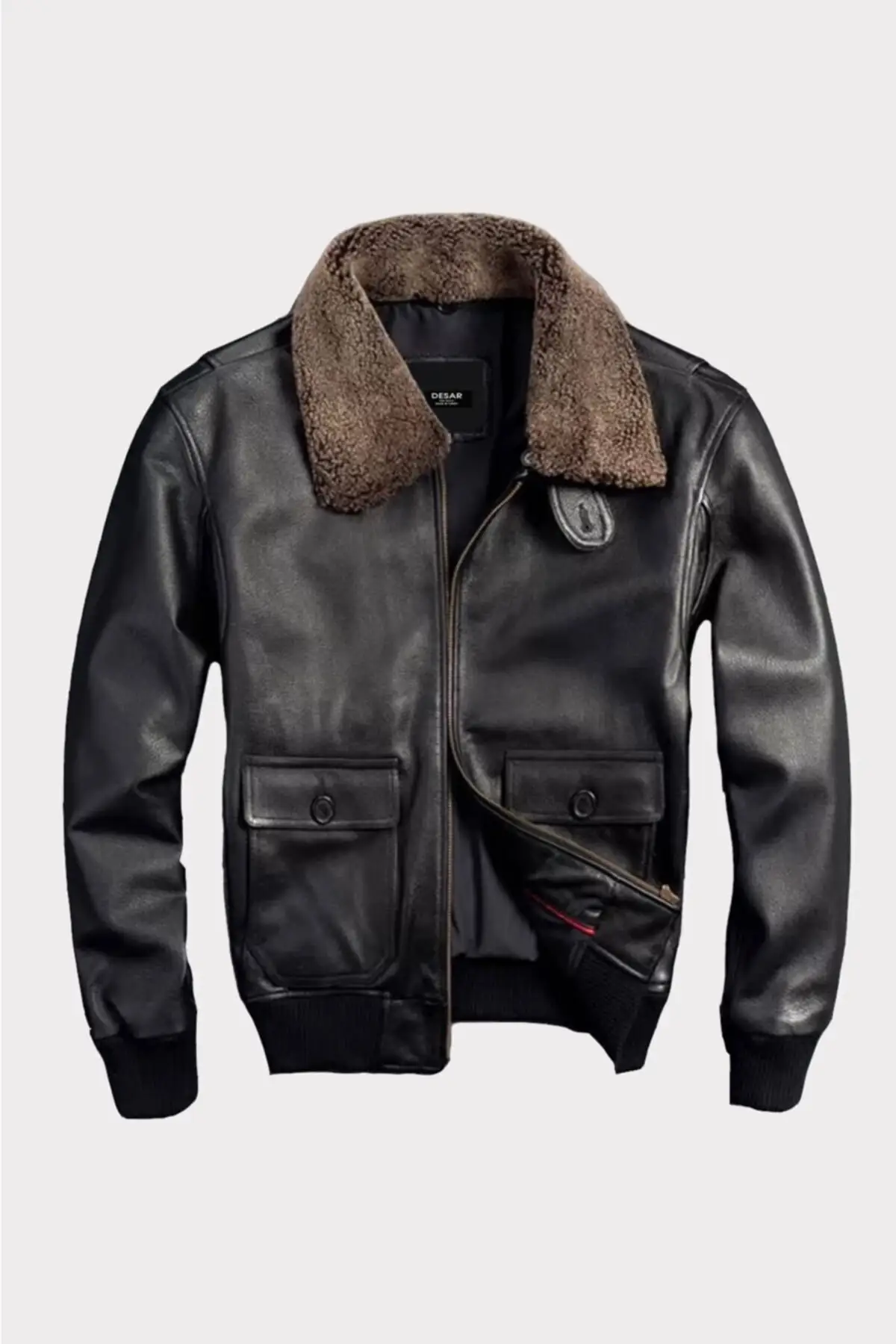 

Мужское пальто из натуральной кожи DESAR Stage Play