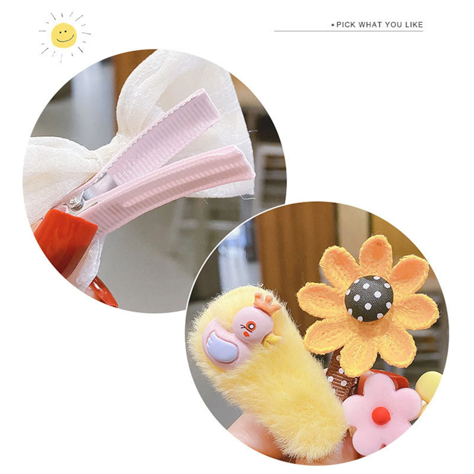 Рисунок 5 - Милые заколки для волос для девочек