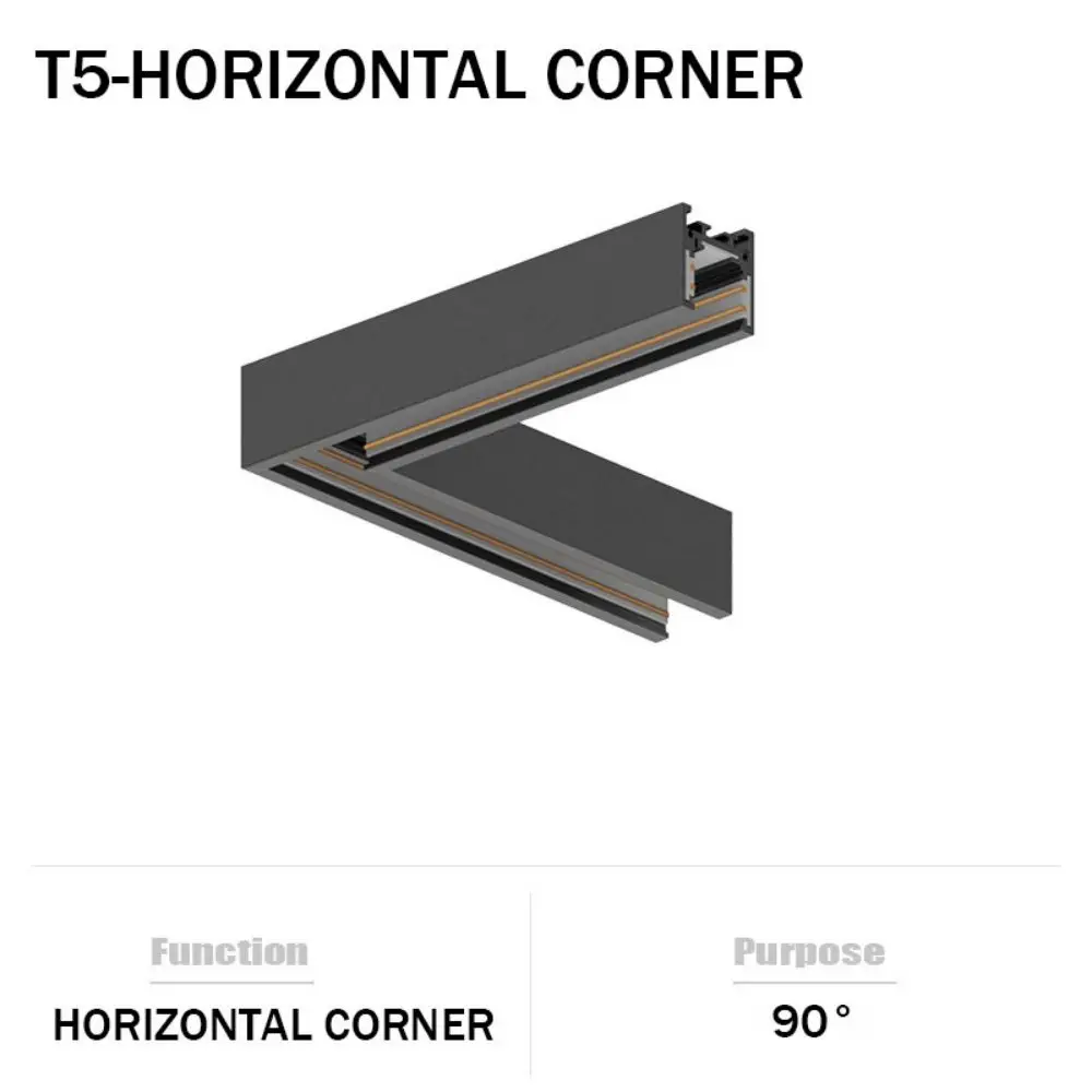 

LINBIRD тонкая магнитная направляющая светильник Blcak