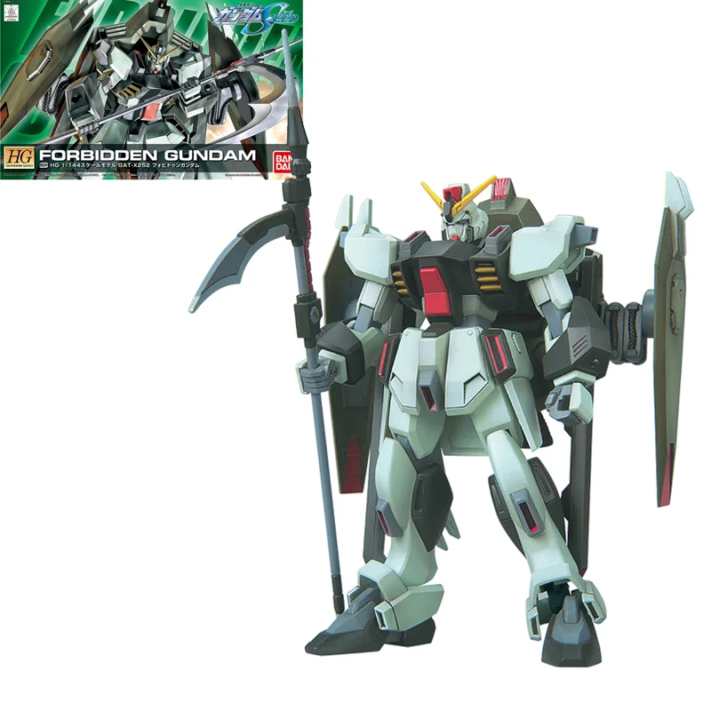 

Bandai Original Gundam Assembled Model Kit HG 1/144 Forbidden Gundam GAT-X252 Action Figure Collectible Toys Gifts For Children