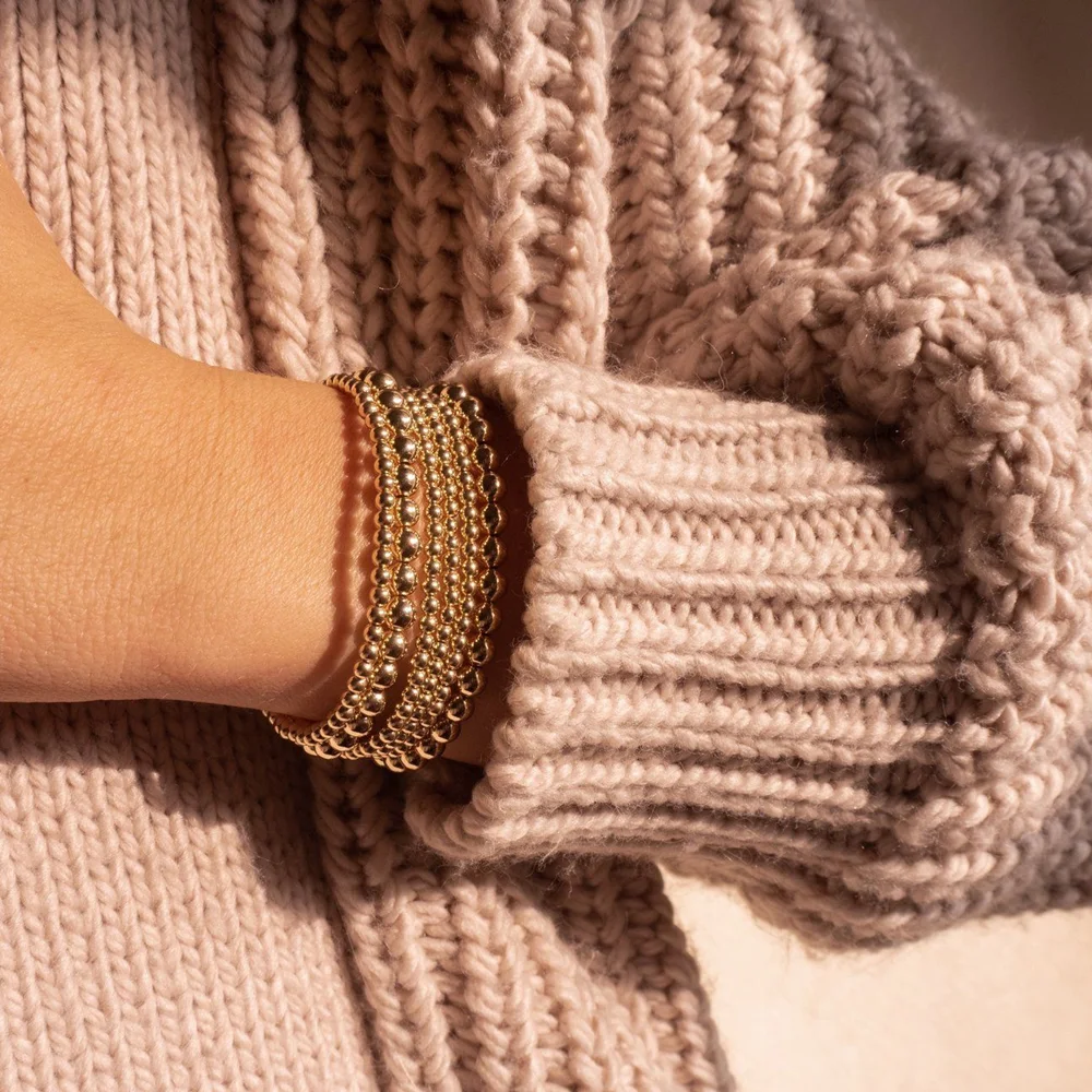 Женские браслеты Vlen с позолотой 18 карат браслет из бисера высокого качества