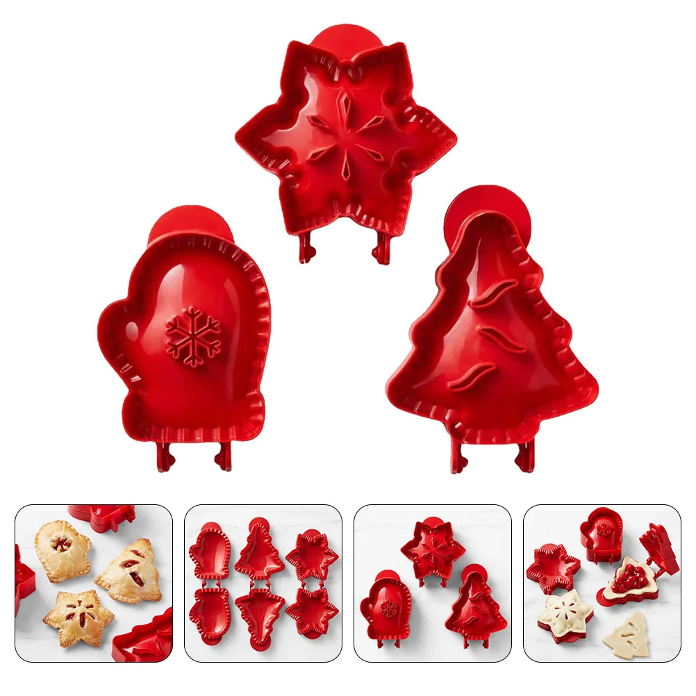 

3 Pcs Gummy Mold Pie Baking Practical Non-stick Mini Household DIY Making Supply Bake Silicone