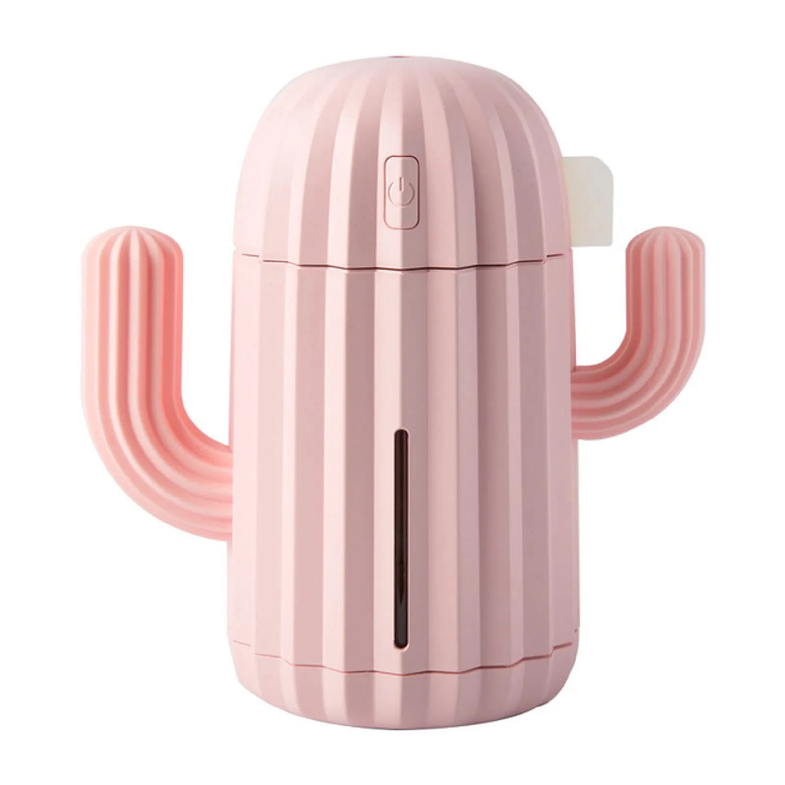 

40ML Mini USB Creative Cactus Air Diffuser Home Car Portable Air Humidifier Pink
