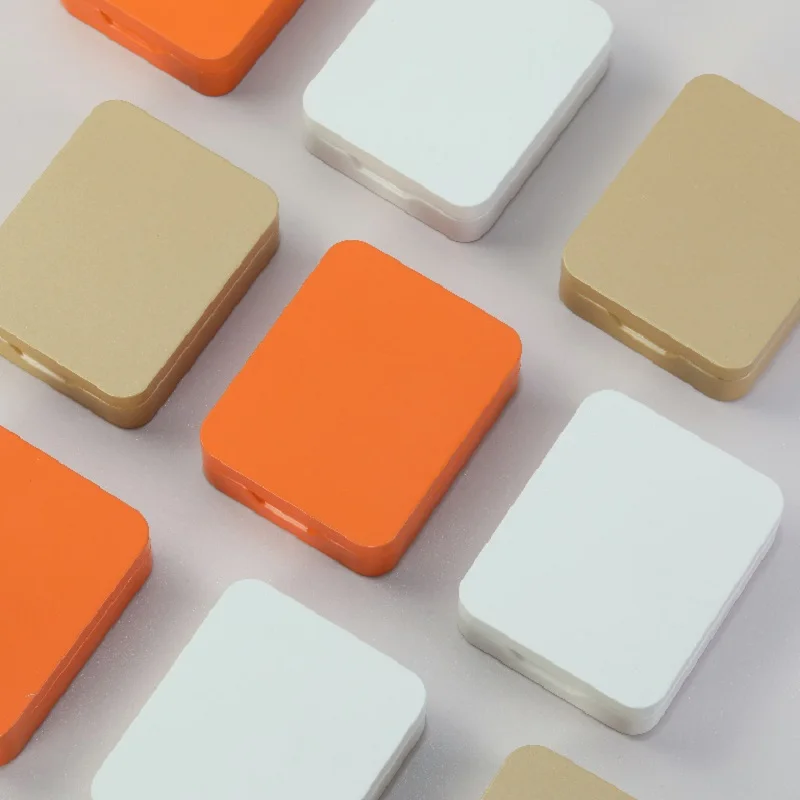 1 шт. новая прямоугольная металлическая маленькая карточка жестяная банка