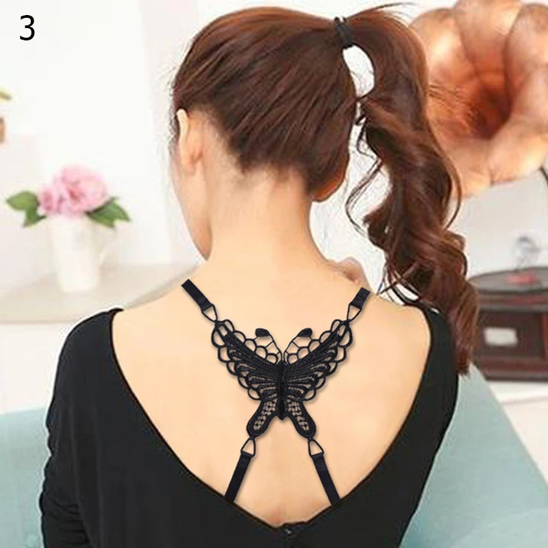 

Sexy Adjustable Underwear Straps Lace Bra Straps Shoulder Girdle Shoulder Straps Butterfly Invisible Flower Intimate Accessories