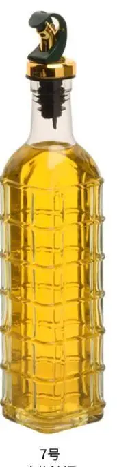 

Прозрачная стеклянная бутылка для масла 500 мл