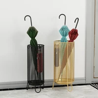 commercial umbrella rack door nordic creative household umbrella storage rack wrought iron umbrella tube