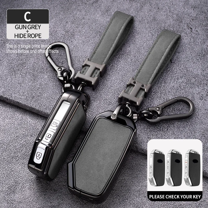 Автомобильный чехол для дистанционного ключа KIA Sportage R GT Stinger Sorento Ceed CD Cerato Forte 2018 2019