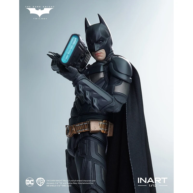 Фото 100% в наличии, оригинальная фигурка Inart 1/12 The Dark Knight Rises Batman Hg M0001 Delux Standard Ver, коллекция аниме, игрушки №3
