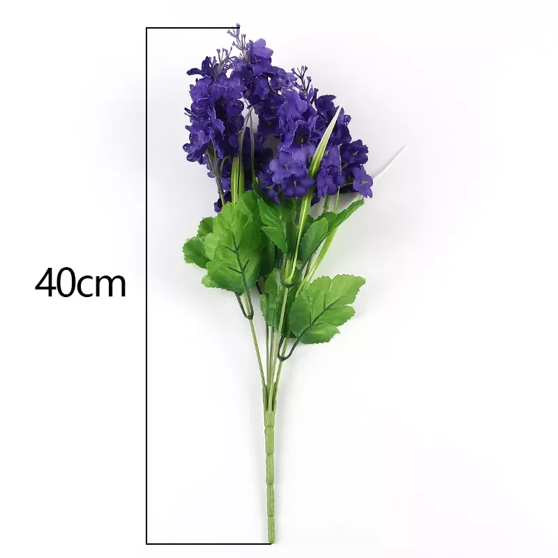 

Decor Bridal Floral Home Decoration Ornamental Flores Hyacinth Violet Flower Artificial Flowers Marriage Birthday Party