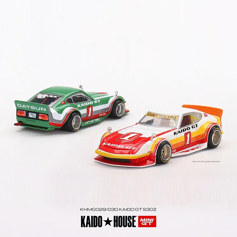 Мини GT + KAIDOU модель автомобиля Datsun Fairlady Z V1 коллекция капота из сплава 1/64