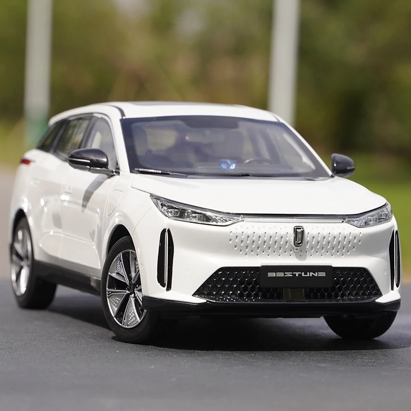 

Модель автомобиля из металлического сплава, литой под давлением, Faw Besturn E01, электрический автомобиль, Новая энергия, высококлассная коллекция, детские игрушки, семейный дисплей, 1/18