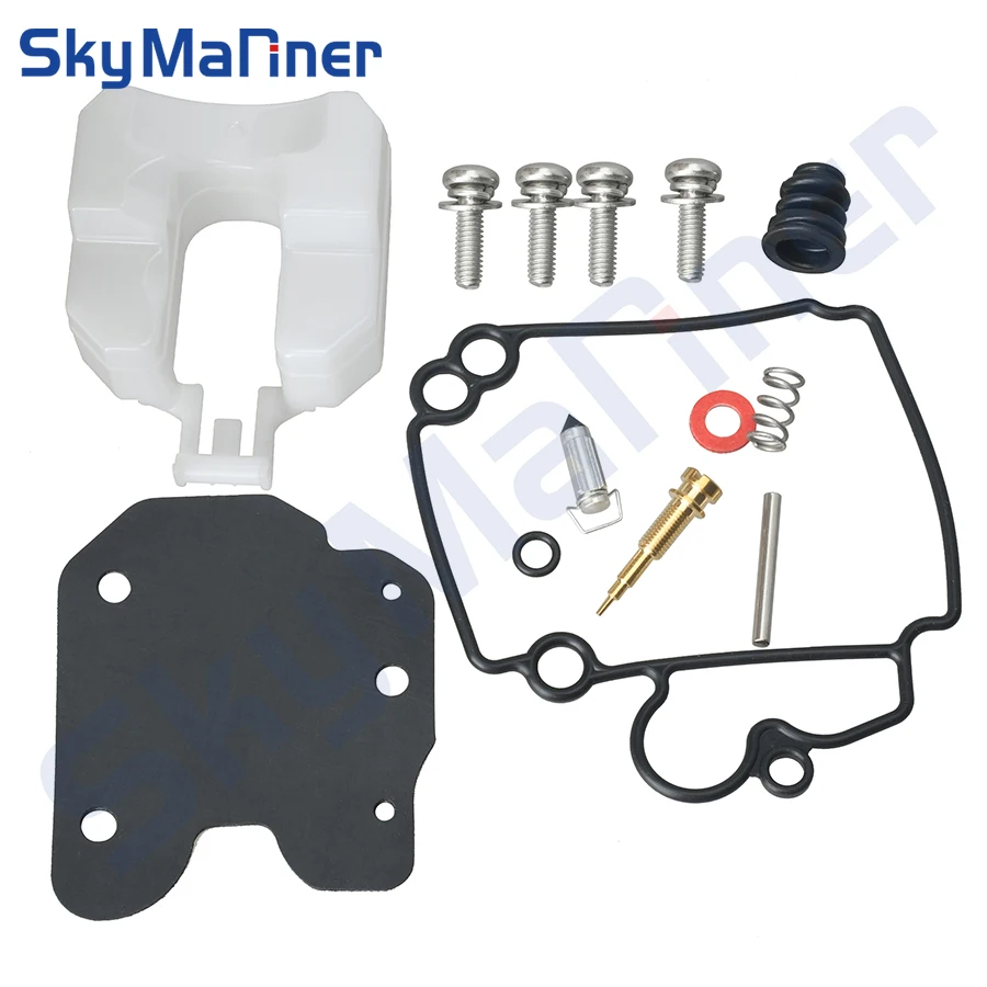 

Carburetor Repair Kit 65W-W0093-01 02 67C-W0093-00 01 for Yamaha F25 F30 F40 Boat Motor 25hp 30hp 40hp