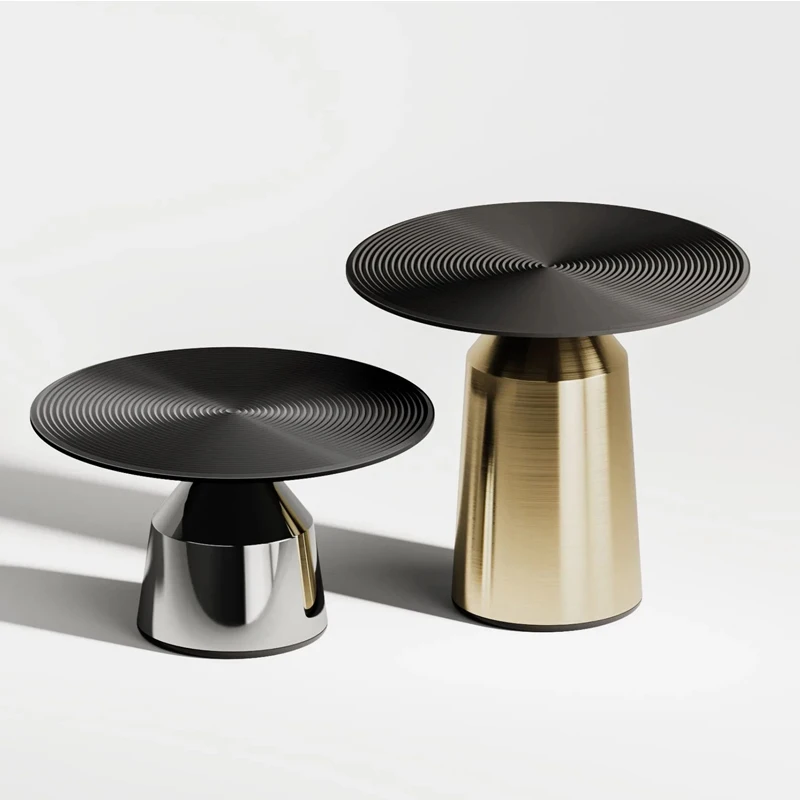 

Металлический журнальный столик в скандинавском стиле, уникальный дизайн, минималистичный простой журнальный столик, Круглый Роскошный журнальный столик, домашняя мебель