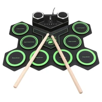 electronic music drums trigger percussion metronome practice pad acoustic digital drum portable tambor eletronico electronics
