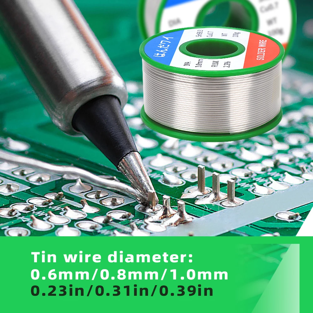 

Бессвинцовая паяльная проволока олово Sn99.3 Cu0.7 0.5/0.6/0.8/1.0 мм